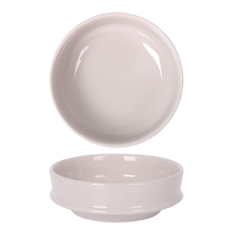 Bowl Apilable Bambola Pink Beige Ø12X4Cm 29Cl