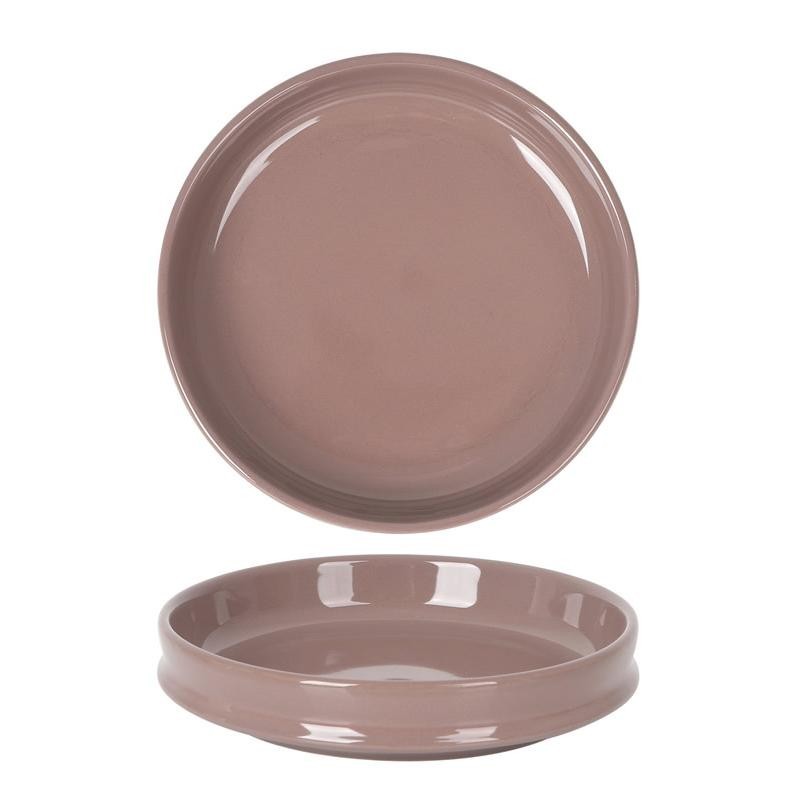 Plato Bambola Degustacion Marron Ø12X2.5Cm 16Cl