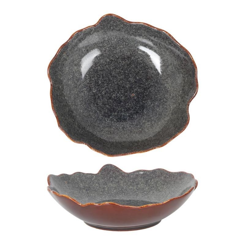 Plato Jazmin Gris Ø19X5.5Cm