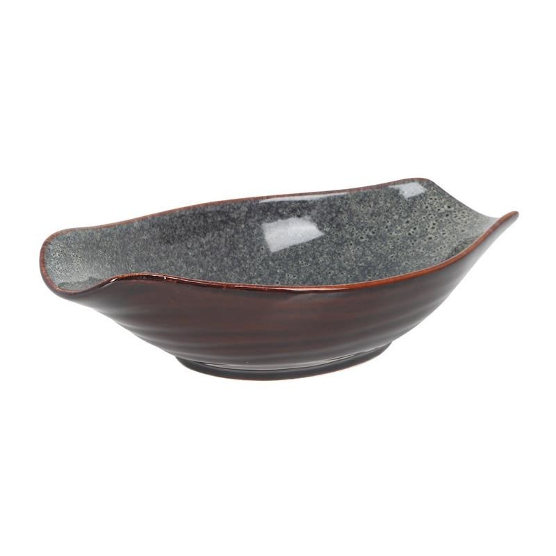 Bowl Longo Gris 31X16.5X7.5Cm