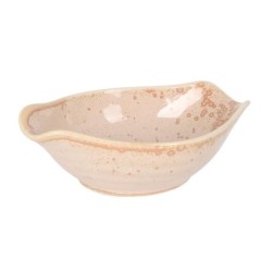 Bowl Longo Beige 17X11X5Cm