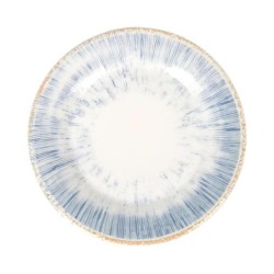 Plato Llano Albus Azur Ø24X2Cm