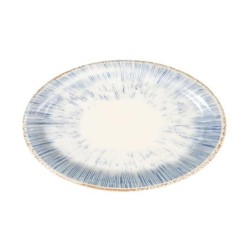 Bandeja Oval Albus Azur 32X21X2Cm