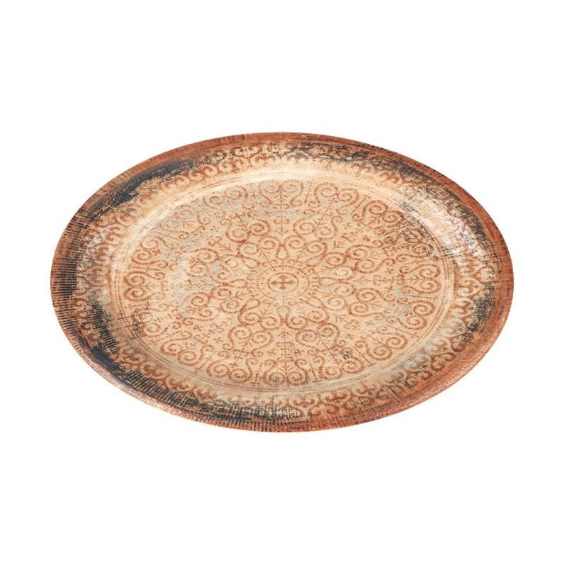 Bandeja Oval Albus Castello 28X18X2Cm
