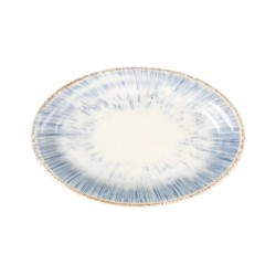 Bandeja Oval Albus Azur 22X14X2Cm