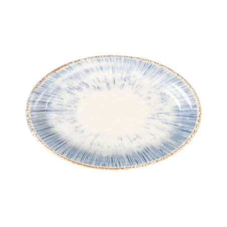 Bandeja Oval Albus Azur 22X14X2Cm