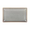 #-24- Bandeja Ming Rectangular Gris 25X15X2Cm