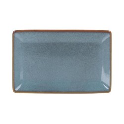 #-48- Bandeja Ming Rectangular Azul 20X13X1.5Cm