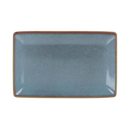 #-48- Bandeja Ming Rectangular Azul 20X13X1.5Cm
