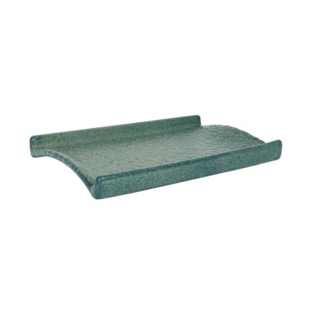 #-24- Bandeja Verde Madras 25X15X2,5Cm