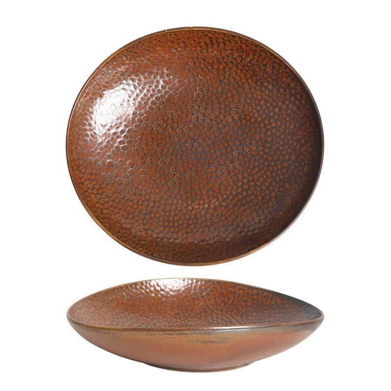 Plato Hondo Fierro 22X20X5Cm