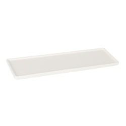 #-24- Bandeja  Rectangular Karasawa 34X10.5X1.5Cm