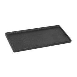 #-48- Bandeja Rect Negra Karasawa 20X10.5X1.5Cm