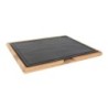 #-3- Bandeja Rect. C/Soporte Caucho 39X29X2.2Cm