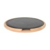 #-3-Bandeja Redonda C/Soporte Caucho Ø28.5X2.2Cm