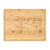 Bandeja Bambu Vaca 39X30X2.5Cm