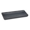 Bandeja Negra Rectagular Ps 10,5X24,5X2,5Cm