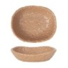 Bandeja Oval Beige Oleiro 16X13X4Cm