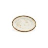 Bandeja Oval Beige Touareg 25.5X17.5X3Cm