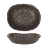 Bandeja Oval Marron Oleiro 16X13X4Cm