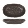 Bandeja Oval Marron Oleiro 26X16X4Cm