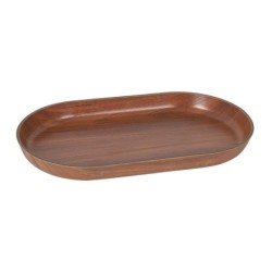 Bandeja Oval Ps 28X15,5X2,5Cm