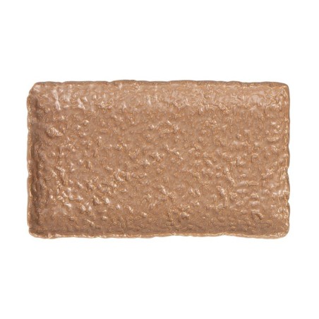 Bandeja Rect. Beige Oleiro 25X15X1,5Cm