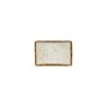Bandeja Rect. Beige Toua. 21.5X13.5X3Cm