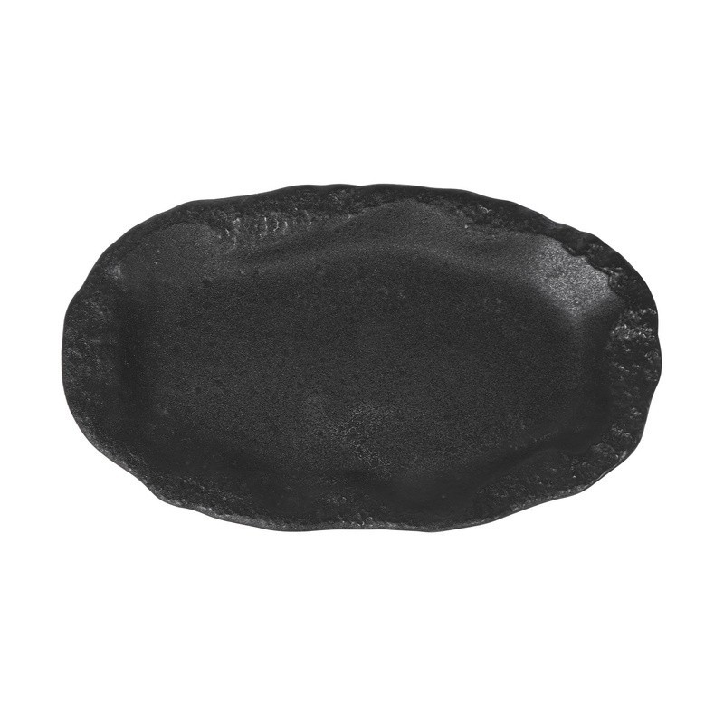 Bandeja Rect. Piantao 34X20X3.5Cm Negra