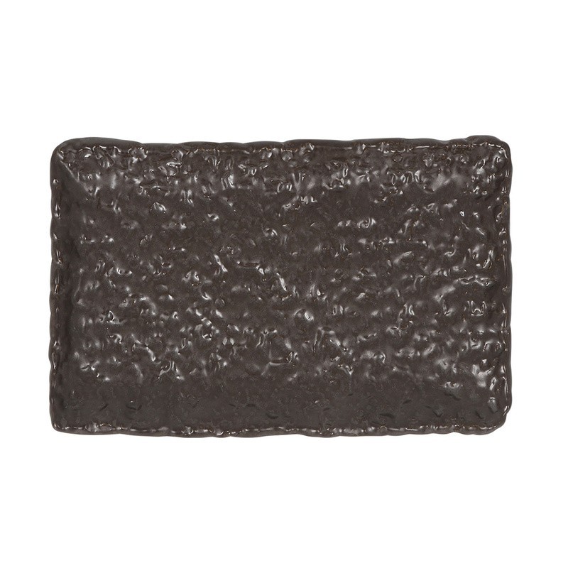 Bandeja Rect.Marron Oleiro 20X13X1.5Cm