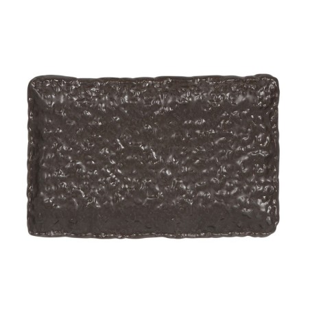 Bandeja Rect.Marron Oleiro 20X13X1.5Cm