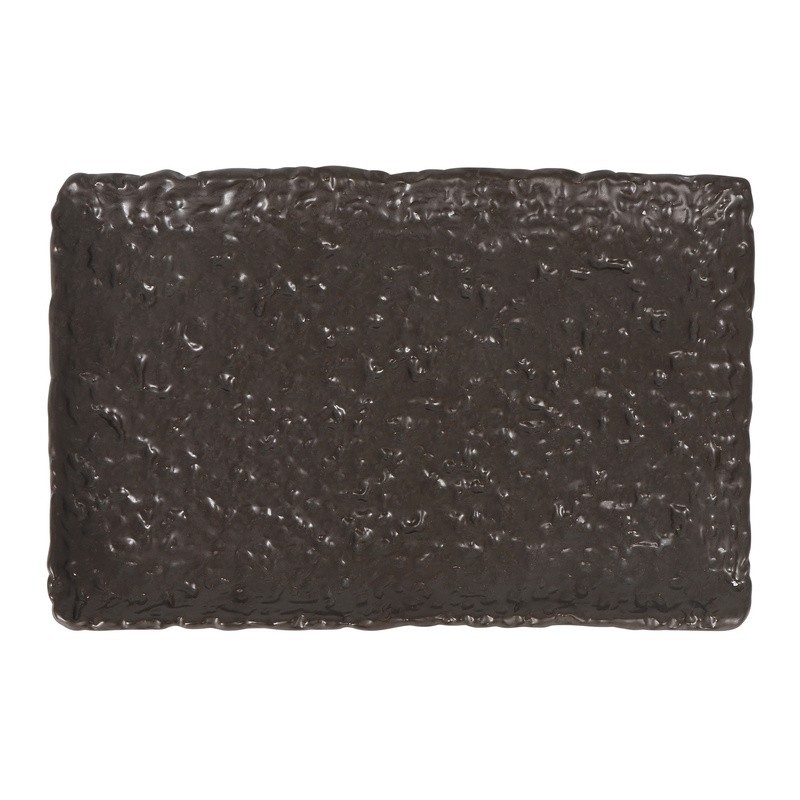 Bandeja Rect.Marron Oleiro 31X20X2Cm