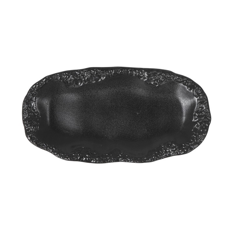 Bandeja Rectang. Piantao 25X13X2.5Cm Negra