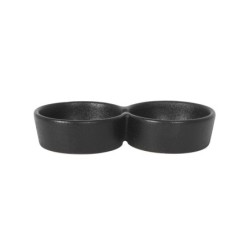 Bowl Doble 16X8X3Cmnegro