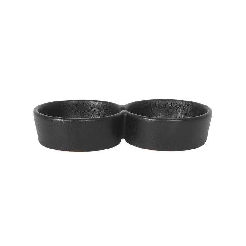 Bowl Doble 16X8X3Cmnegro