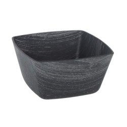 Bowl Negro Cuadrado Ps 16X16X8Cm