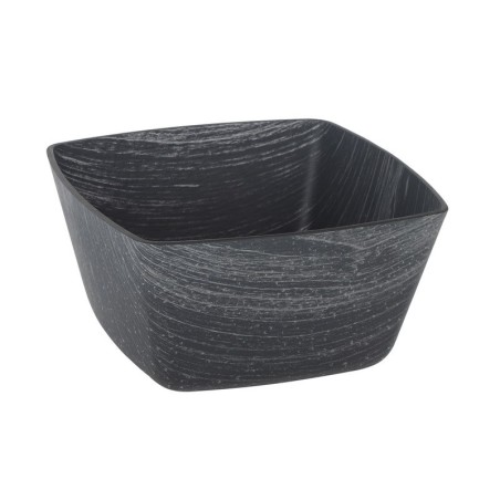 Bowl Negro Cuadrado Ps 16X16X8Cm