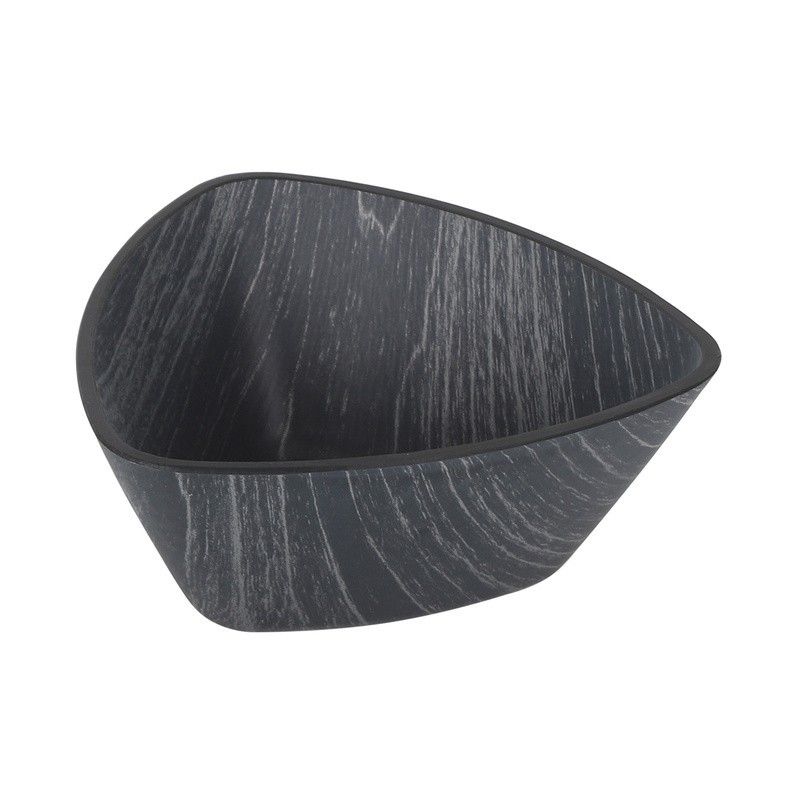 Bowl Negro Triangular Ps 10X10X4,5Cm