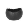 Bowl Oval Cantabro 14X13X9Cm 70Cl Negro