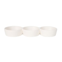 Bowl Triple 24X8X3Cm