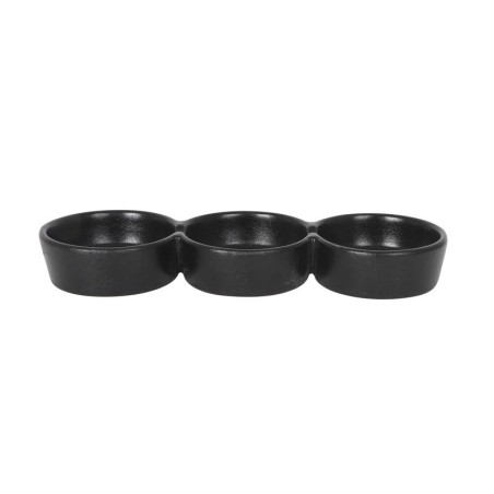 Bowl Triple 24X8X3Cmnegro