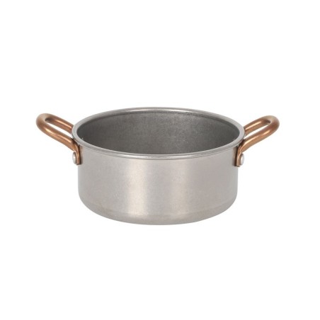 Cazuela Plata Vieja Inox Vintage 10,5X4.5Cm