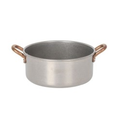 Cazuela Plata Vieja Inox Vintage 12,5X5Cm