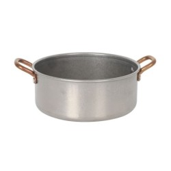 Cazuela Plata Vieja Inox Vintage 14.5X5.5Cm