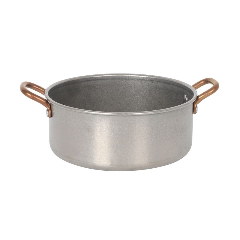 Cazuela Plata Vieja Inox Vintage 14.5X5.5Cm
