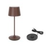 Lampara Redonda Corten Y Cargador Luzerneø11X30C