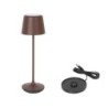 Lampara Redonda Corten Y Cargador Luzerneø7.5X25C