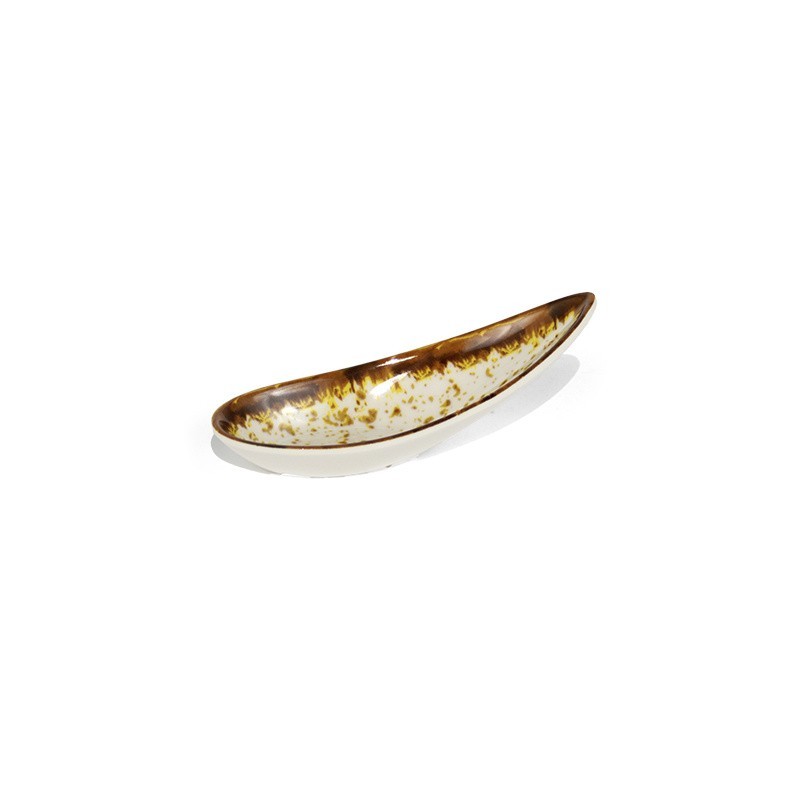 Cucharita Degust.Beige Touareg 11X4Cm