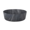 Ensaladera Negra Ps 18X6,5Cm