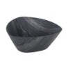 Ensaladera Negra Triangular Ps 20X20X9Cm